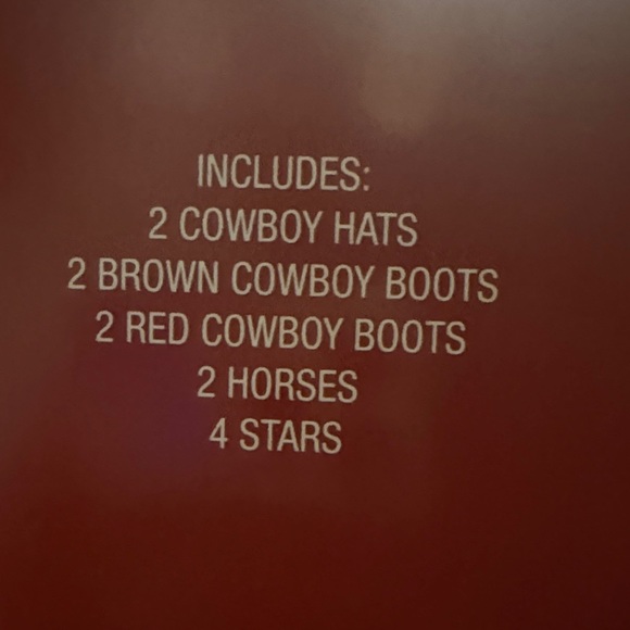 NIB Western-Themed Christmas Ornaments set of 12 - Picture 7 of 8